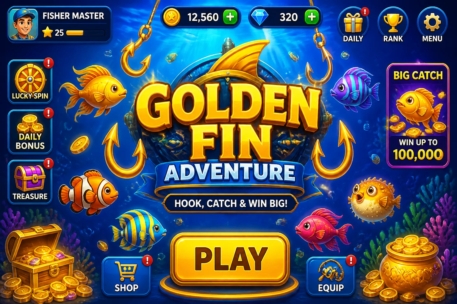 Golden Fin Adventure
